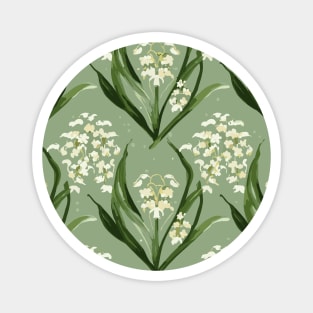 Lily of The Valley Magnet